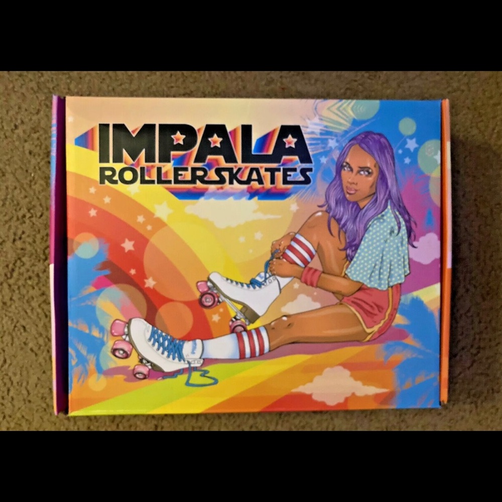 Holographic Roller skates